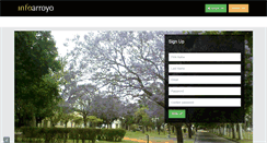 Desktop Screenshot of infoarroyo.com